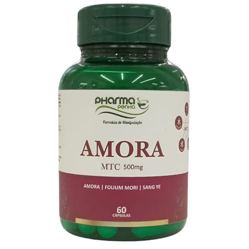 Amora 500mg 60 Cápsulas - Pharmapenha